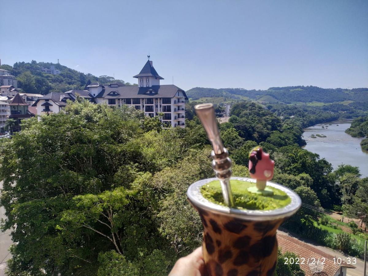 Melhor vista e localização nas Termas Piratuba Exterior foto