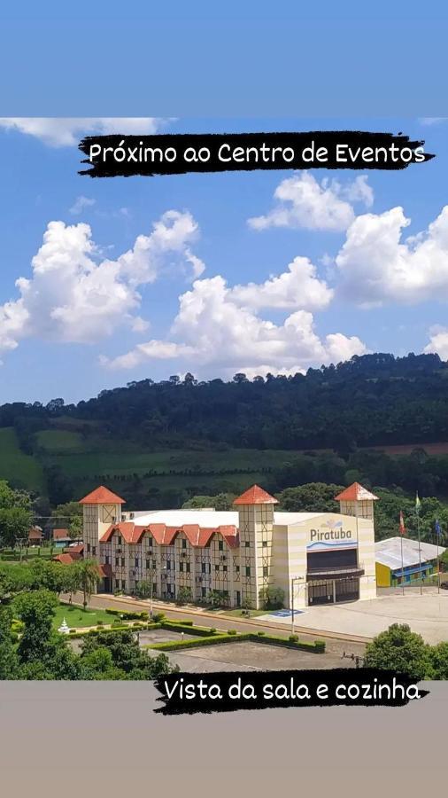 Melhor vista e localização nas Termas Piratuba Exterior foto